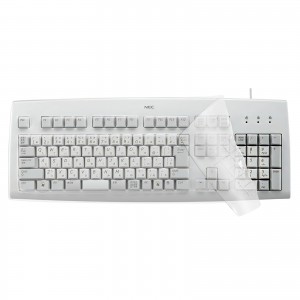 NEC Mate USB 109キーボード用シリコン製キーボード防塵カバー サンワサプライ
