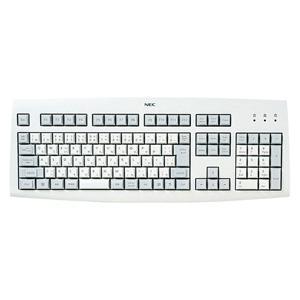 NECMATE・USB109キーボード用シリコン製キーボード背防塵カバー FA-NX1N サンワサプライ