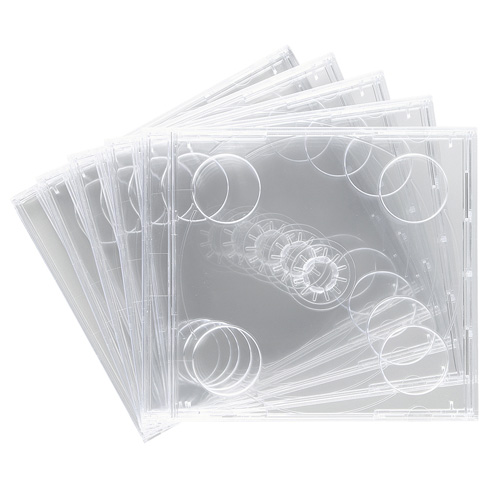 ディスクケース クリア 10mm Dvd Cd 保管 収納 メディア プラスチック 標準 Fcd 22cn サンワサプライ Fcd 22cn 激安通販のイーサプライ