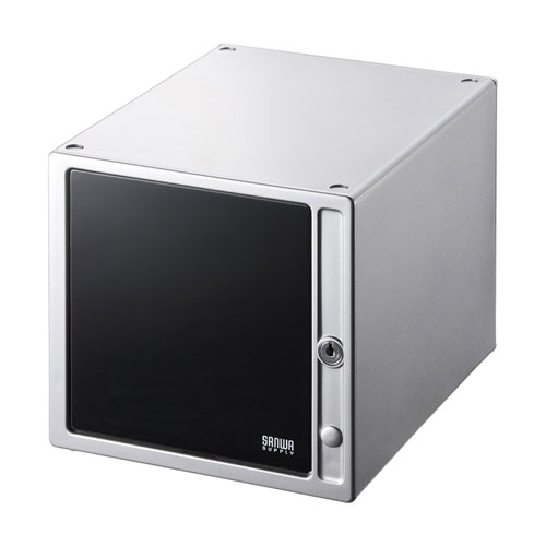 Cd Dvd ブルーレイ収納ケース 鍵付き 引き出し 80枚収納 Fcd Dr12s 激安通販のイーサプライ