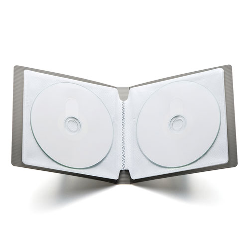 Cd Dvd収納ケース ファイルケース 12枚収納 インデックス付き ブラック Fcd Fl12bk 通販ならイーサプライ