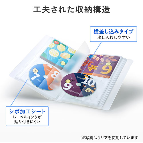 Cdファイルケース Cd32枚 インデックス32冊収納 ジャケット収納対応 Blu Ray対応 ブラック Fcd Flbd32bbk 激安通販のイーサプライ