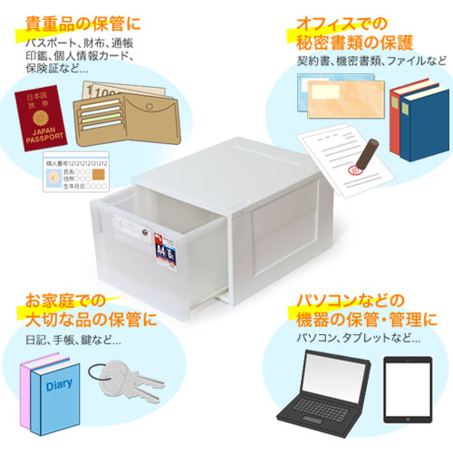 ファイルやカタログの保管に便利な鍵付き収納ケース アイリスオーヤマ Hg 301ka 激安通販のイーサプライ