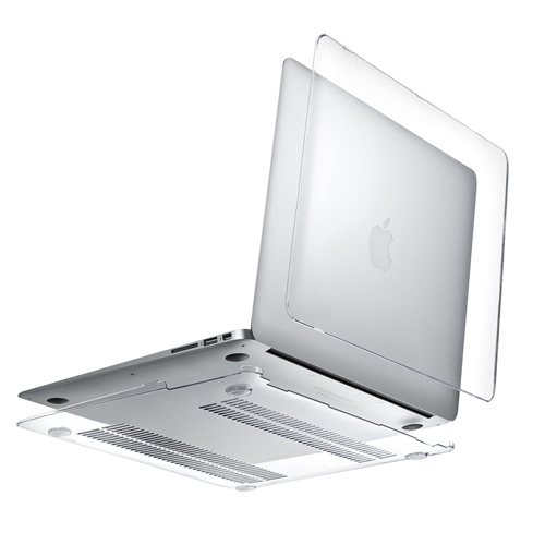 MacBook Airハードシェルカバー(13インチ用・薄型・クリア)