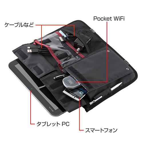 サンワサプライ 10インチタブレット用インナーケース In It14bk 激安通販のイーサプライ
