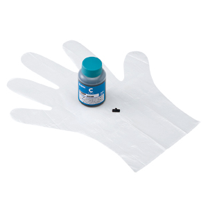 【サンワサプライ】エプソン(epson)詰め替えインク シアン ICC50 (60ml・約7回分) INK-50C60