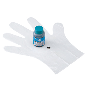 【サンワサプライ】エプソン(epson)詰め替えインク ライトシアン ICLC50 (60ml・約5回分) INK-50LC60