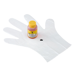 【サンワサプライ】エプソン(epson)ICY50詰め替えインク イエロー(60ml・約7回分) INK-50Y60