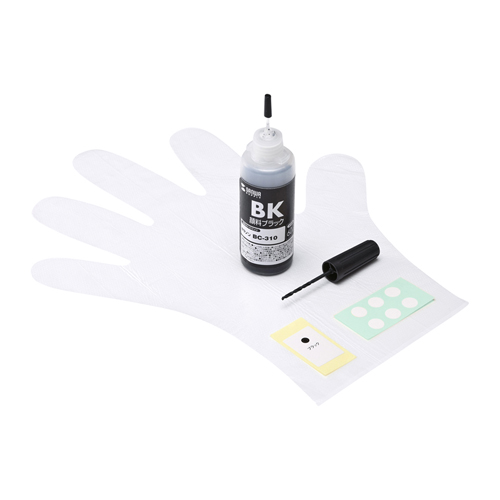 【サンワサプライ】キヤノン(CANON)BC-310用つめかえインク(顔料ブラック・60ml)