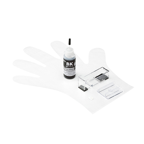 【サンワサプライ】詰め替えインク BCI-325PGBK 約3回分(顔料ブラック・30ml・工具付き)