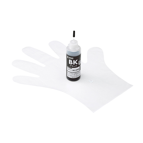 【サンワサプライ】詰め替えインク BCI-326BK 約10回分(ブラック・60ml)