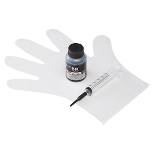 【サンワサプライ】ブラザー LC11BK用詰め替えインク(顔料ブラック・60ml)(約4回分) INK-LC11BK60S