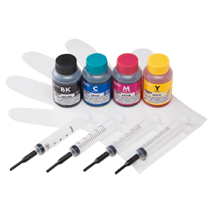 【サンワサプライ】ブラザー LC11BK・LC11C・LC11M・LC11Y用詰め替えインク (4色セット・60ml) INK-LC11BS60S