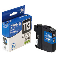 リサイクルインクカートリッジ(LC113BK対応・ブラック)