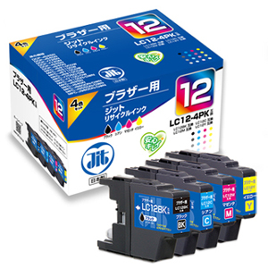 リサイクルインクカートリッジ LC12-4PK対応