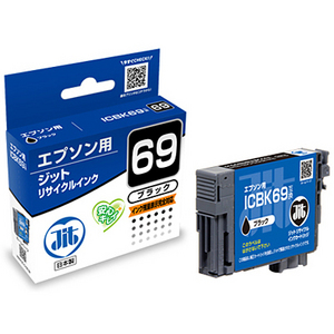 リサイクルインク JIT-E69B （ブラック・砂時計）