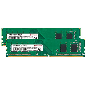 代引き人気 デスクトップ用メモリ 16GB U PC4-21300 DDR4-2666 Transcend メモリー