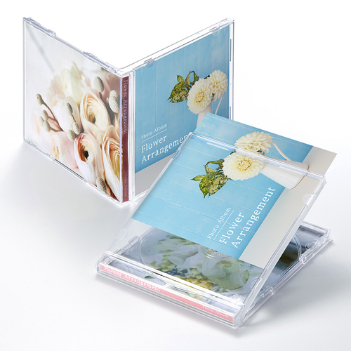 インデックスカード（CDケース用・インクジェット対応・ジャケット・歌詞・両面・厚手タイプ・つやなしマット） JP-INDN サンワサプライ