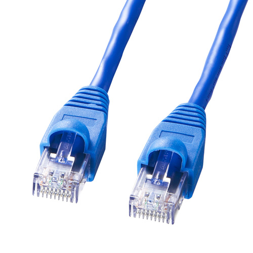 LANケーブル(単線・350MHzまで・CAT5・ブルー・20m) KB-10T350-20N サンワサプライ