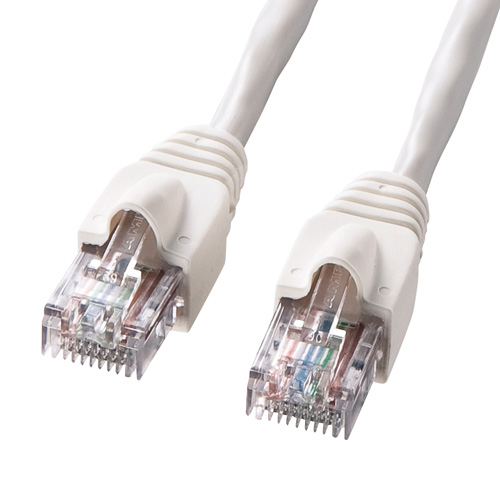 LANケーブル(単線・UTP・CAT5e・15m・ホワイト) KB-10T5-15N サンワサプライ