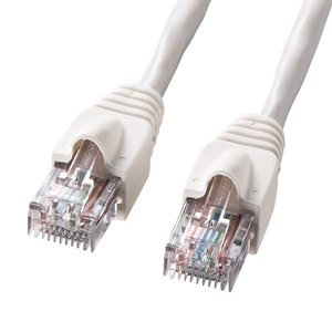 LANケーブル(UTP・単線・CAT5e・80m・ホワイト) KB-10T5-80N サンワサプライ