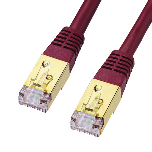 カテゴリ7LANケーブル(40m・ワインレッド) KB-T7-40WRN サンワサプライ