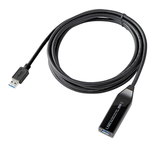 サンワサプライ Usb3 0延長アクティブリピーターケーブル 3m Kb Usb R303 激安通販のイーサプライ