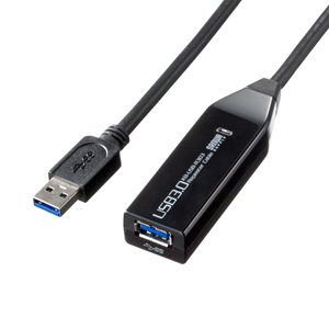 USB3.0延長アクティブリピーターケーブル(3m) サンワサプライ