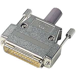 プリンタ、RS-232C用ケーブルの自作用コネクタ。コネクタ(D-sub25pinオス) KCO-003