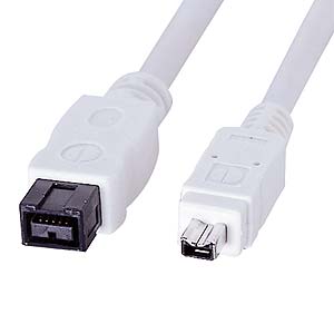 IEEE1394bケーブル(ホワイト・2m) KE-B942WK サンワサプライ