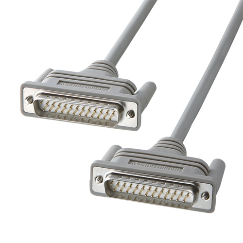 RS-232Cケーブル(25pin/クロス・非同期通信・3m)