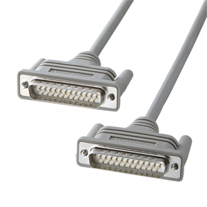 RS-232Cケーブル(25pin/クロス・非同期通信・3m)