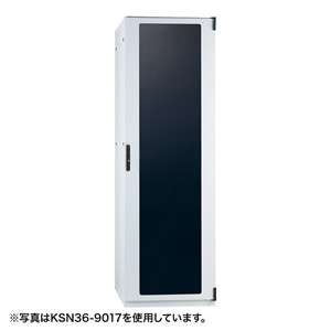 ネットワークサーバーラック(42U・W600×D1000×H2000mm) KSN42-1020 【代引き不可商品】