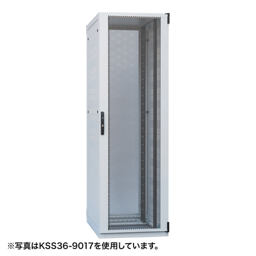 サーバーラック(42U・自然換気仕様・W600×D900×H2000mm) KSS42-9020 【代引き不可商品】
