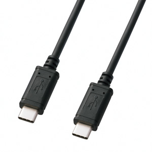 USB2.0 Type Cケーブル(ブラック・1m) KU-CC10 サンワサプライ