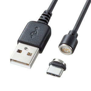 USB Type-Cケーブル(マグネット・充電/データ転送・1m)