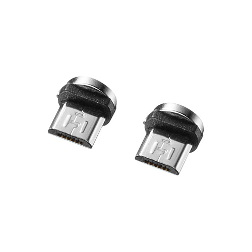 microUSBコネクタ部品セット(マグネット脱着式)