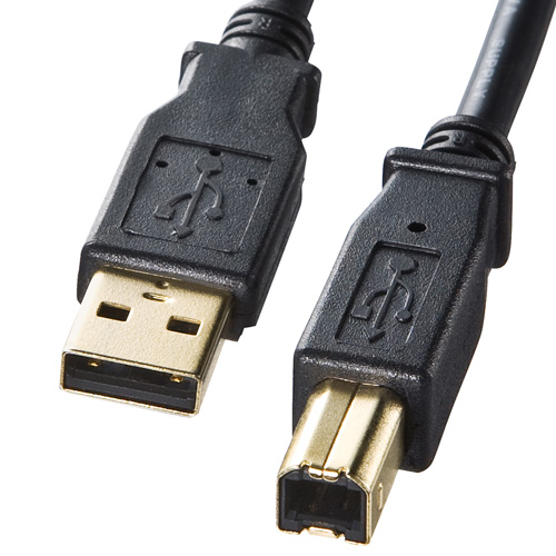 USB2.0ケーブル(5m・ブラック)