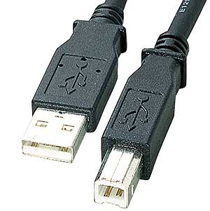 USB2.0ケーブル(5m・ブラック)