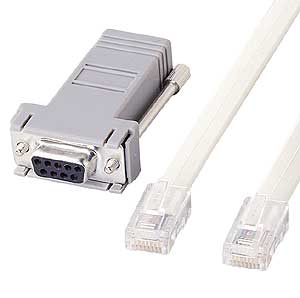 コンソールケーブルキット シスコルータ用 2m La Cons A 激安通販のイーサプライ