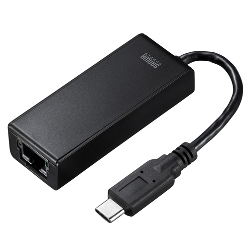USB Type-Cコネクタ-LANアダプタ(Windows用) LAN-ADURC サンワサプライ