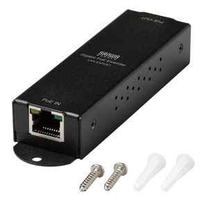 PoEエクステンダー(Gigabit PoE+対応) LAN-EXPOE1 サンワサプライ