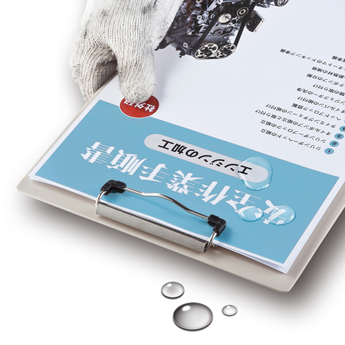 レーザープリンター用紙(耐水紙・半光沢・中厚・A4・50枚入り)