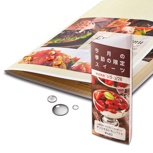 レーザープリンター用紙(耐水紙・半光沢・特厚・A4・25枚入り)