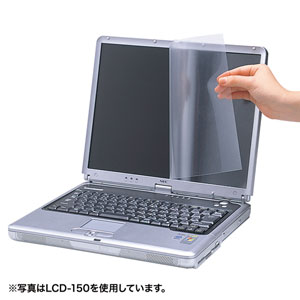 液晶保護フィルム(13型ワイド対応・反射防止タイプ) サンワサプライ