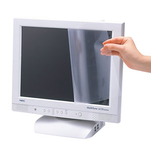 画面への反射を防ぎPC作業を快適にする、液晶保護フィルム(17.0型) LCD-170 サンワサプライ
