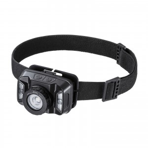 LEDヘッドライト（LEDライト・モーションセンサー機能・充電式・乾電池・最大260ルーメン・IPX4）