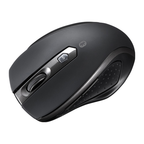 Bluetooth3.0 ブルーLED静音マウス(ブラック) MA-BTBL28BK サンワサプライ