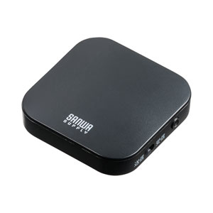 Bluetoothトランスミッターレシーバー(3.5mmステレオミニプラグ・2台同時接続)