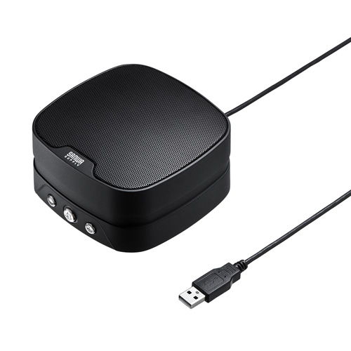 Meeteasy MVOICE 3000-Bウェブ会議用マイクスピーカー全指向性 Meeteasy MVOICE 3000-Bウェブ会議用マイクスピーカー全指向性